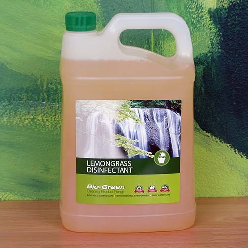 Bio-Green LemonGrass w/thyme Disinfect. / Cleaner / Deod. 5L